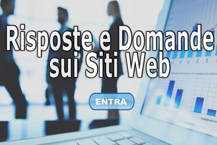 Risposte e Domande sui Siti Web